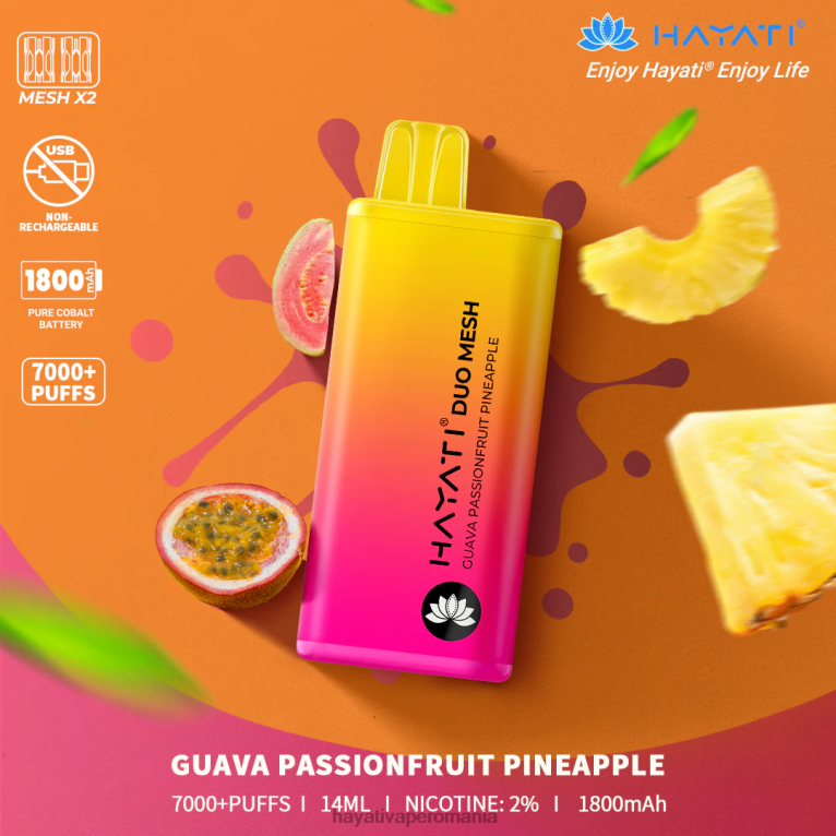 guava fructul pasiunii ananas