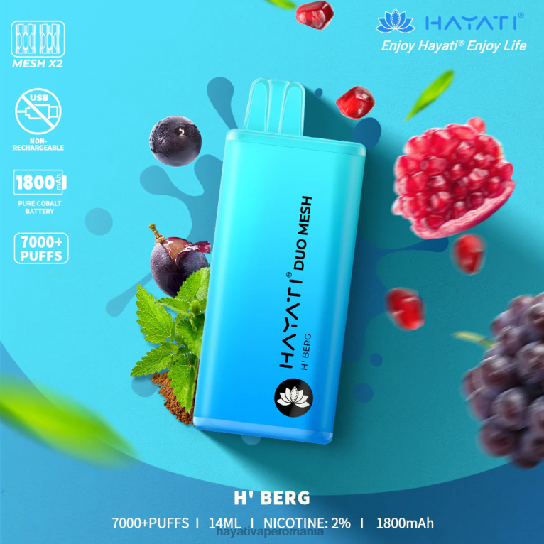 Hayati Duo Mesh de unică folosință h' berg BF68L171 Hayati Romania