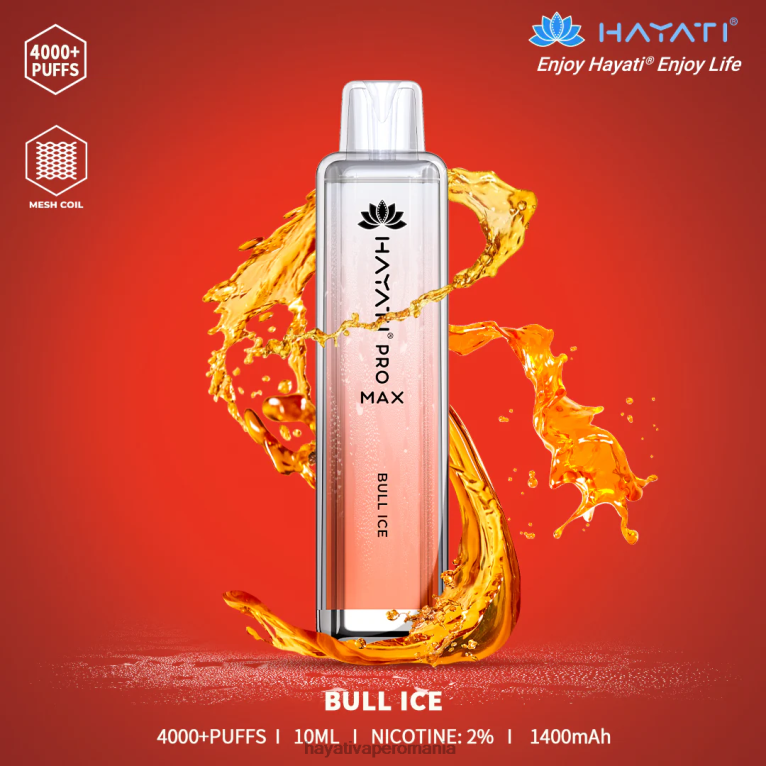 Hayati Pro Max de unică folosință gheață de taur BF68L132 Hayati Bucharest