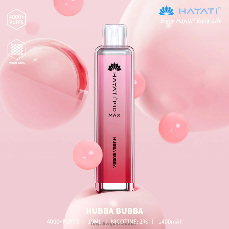 Hayati Pro Max de unică folosință hubba bubba BF68L106 Hayati Flavour Vapes