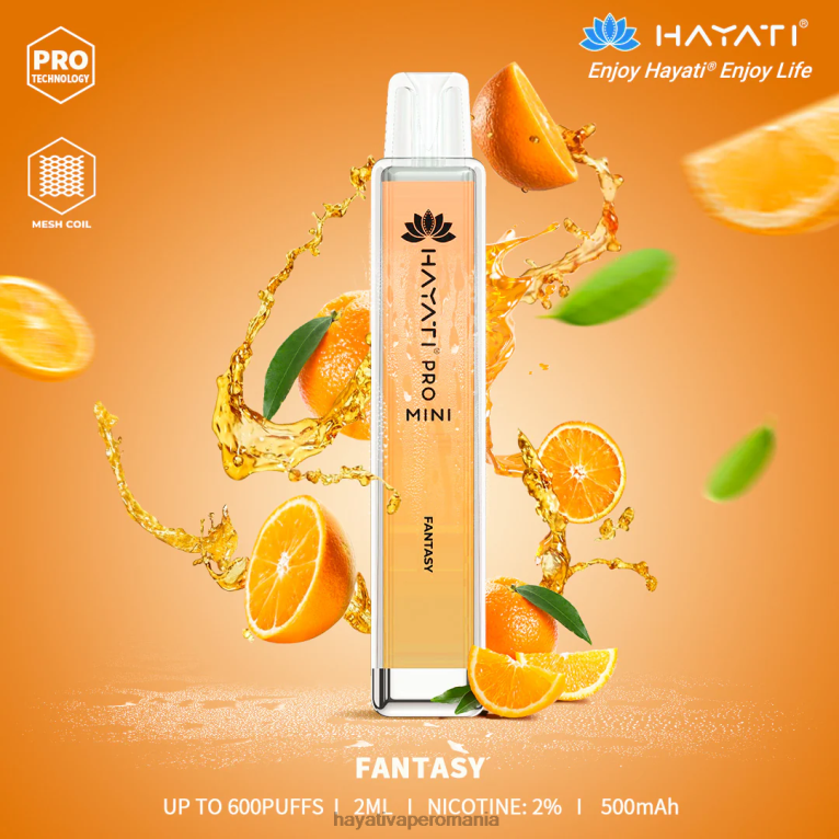 Hayati Pro Mini de unică folosință fantezie BF68L27 Hayati Vape Company