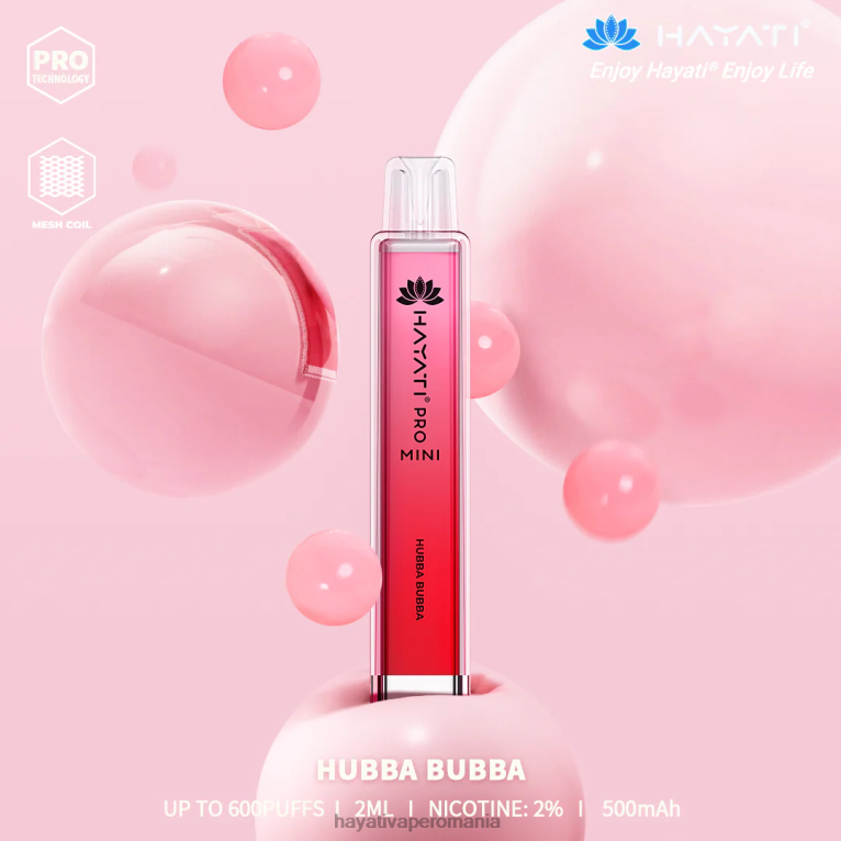 Hayati Pro Mini de unică folosință hubba bubba BF68L11 Hayati Romania
