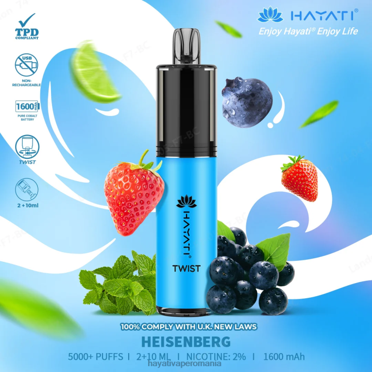 Hayati Twist de unică folosință heisenberg BF68L71 Hayati Romania