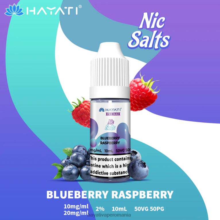 Hayati Pro Max săruri nic afine zmeura BF68L235 Hayati Flavour List