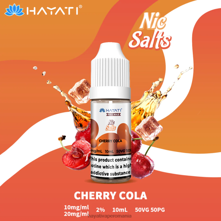 Hayati Pro Max săruri nic cola cu cireșe BF68L236 Hayati Flavour Vapes
