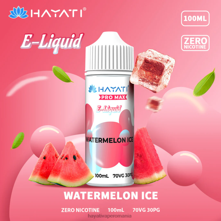 Hayati Pro Max săruri nic gheata de pepene verde BF68L260 Hayati Vape Price